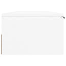 vidaXL fehér szerelt fa faliszekrény 102 x 30 x 20 cm