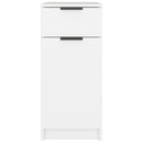 vidaXL fehér szerelt fa íróasztalszekrény 33,5 x 50 x 75 cm