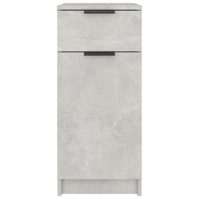 vidaXL betonszürke szerelt fa íróasztalszekrény 33,5 x 50 x 75 cm