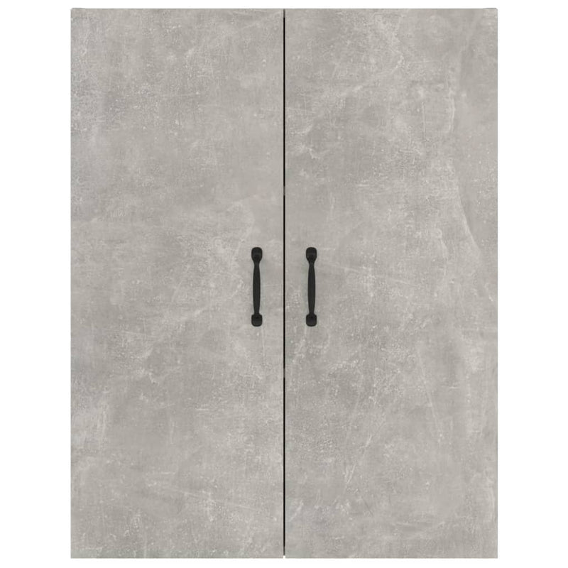 vidaXL betonszürke szerelt fa függőszekrény 69,5 x 34 x 90 cm