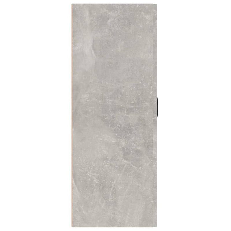 vidaXL betonszürke szerelt fa függőszekrény 69,5 x 34 x 90 cm