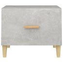 vidaXL betonszürke szerelt fa dohányzóasztal 50 x 55 x 40 cm