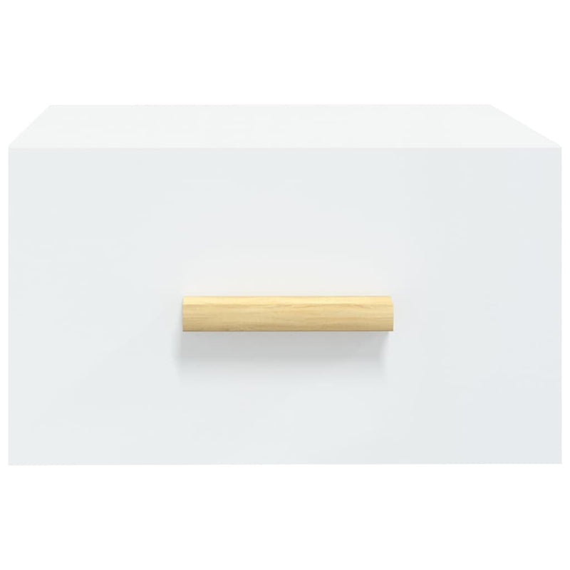vidaXL 2 db fehér falra szerelhető éjjeliszekrény 35x35x20 cm