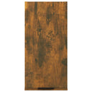 vidaXL füstös tölgy színű fali fürdőszobaszekrény 32 x 20 x 67 cm