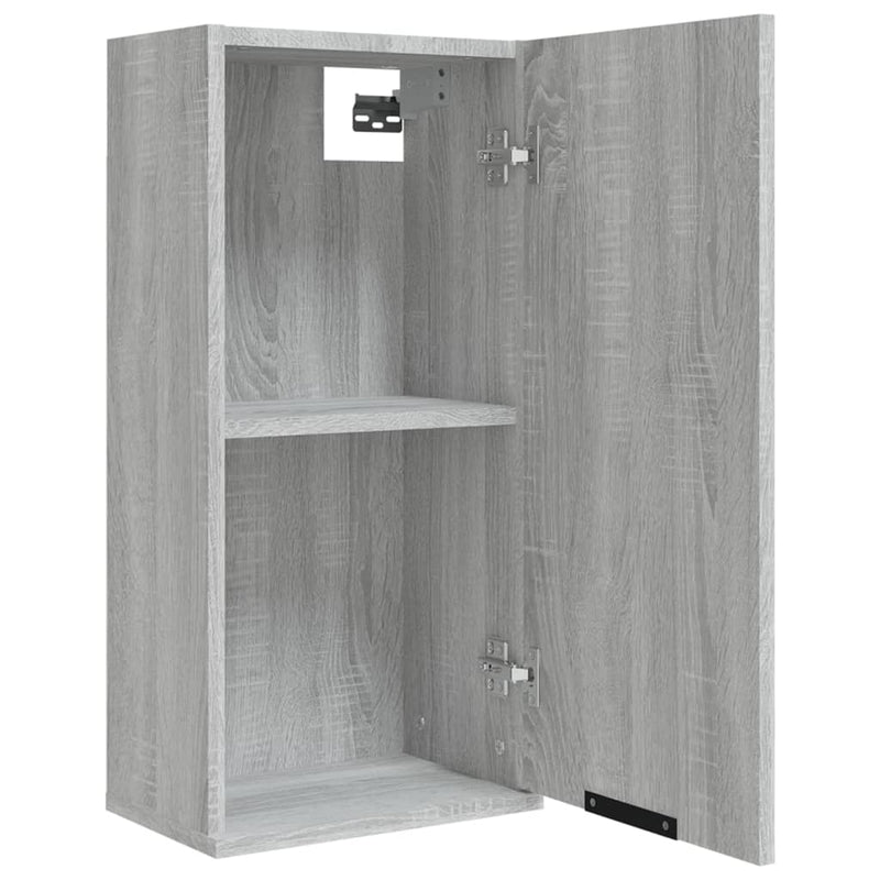 vidaXL szürke sonoma színű fali fürdőszobaszekrény 32 x 20 x 67 cm