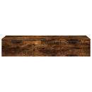 vidaXL füstös tölgy színű szerelt fa faliszekrény 102 x 30 x 20 cm