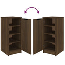 vidaXL barna tölgyszínű szerelt fa cipősszekrény 30 x 35 x 70 cm