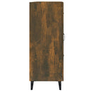 vidaXL füstös tölgy színű szerelt fa tálalószekrény 69,5 x 34 x 90 cm