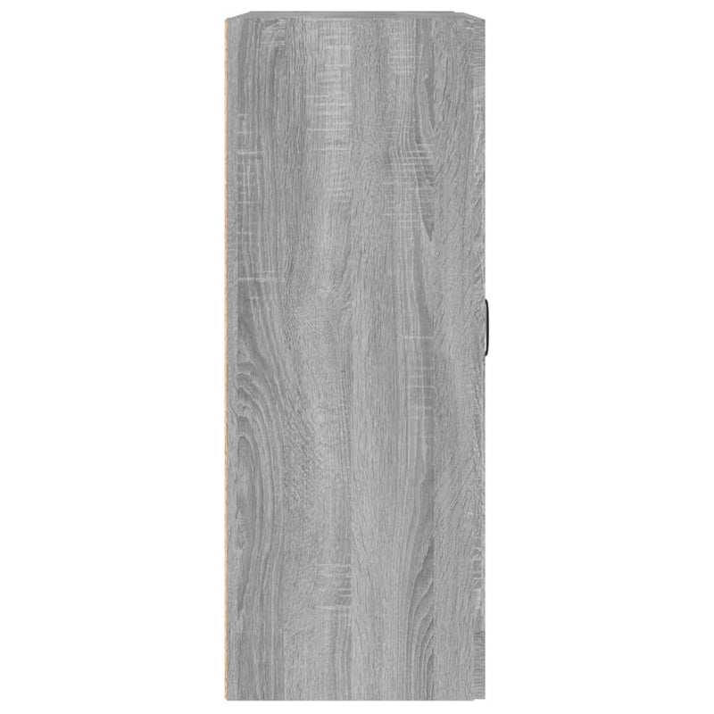 vidaXL szürke sonoma színű függő faliszekrény 69,5 x 32,5 x 90 cm
