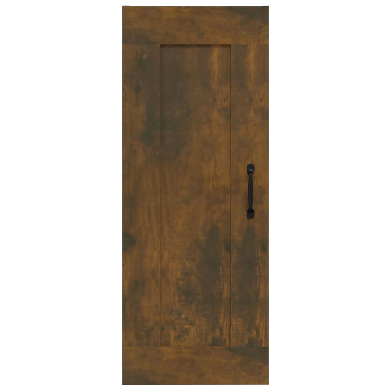 vidaXL füstös tölgy színű szerelt fa függőszekrény 35 x 34 x 90 cm