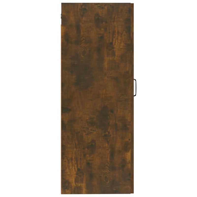 vidaXL füstös tölgy színű szerelt fa függőszekrény 35 x 34 x 90 cm