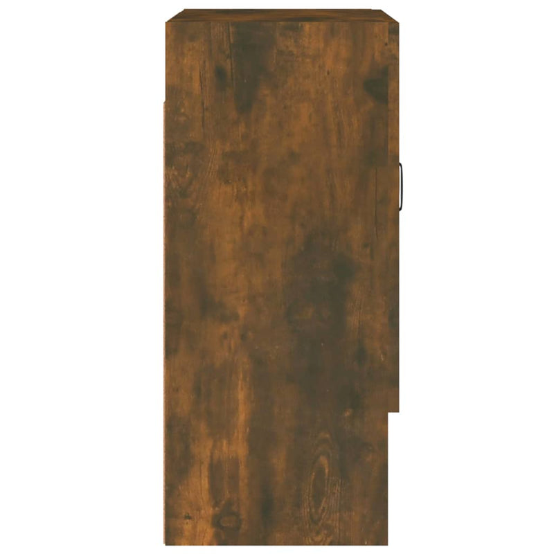 vidaXL füstös tölgy színű szerelt fa fali szekrény 60 x 31 x 70 cm