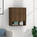 vidaXL barna tölgyszínű szerelt fa faliszekrény 60 x 31 x 70 cm