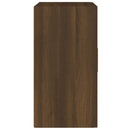 vidaXL barna tölgyszínű szerelt fa faliszekrény 60 x 30 x 60 cm