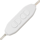 vidaXL füstös tölgy színű tükrös szekrény LED-ekkel 60 x 31,5 x 62 cm