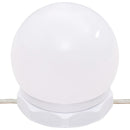 vidaXL szürke sonoma színű tükrös szekrény LED-ekkel 90 x 31,5 x 62 cm