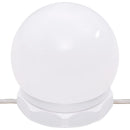 vidaXL szürke sonoma LED-es fésülködőasztal 86,5 x 35 x 136 cm