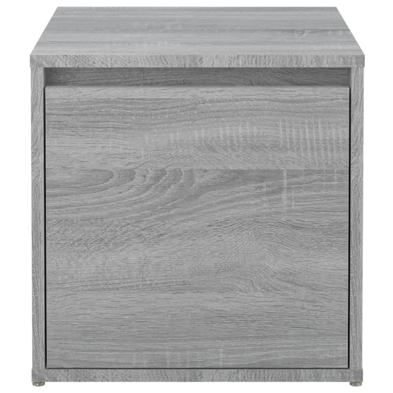 vidaXL szürke sonoma színű szerelt fa tárolódoboz 40,5 x 40 x 40 cm