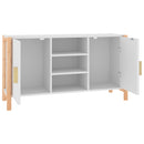 vidaXL fehér szerelt fa tálalószekrény 107 x 38 x 60 cm