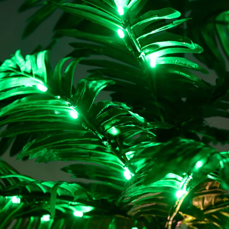 vidaXL LED-es pálmafa 252 meleg fehér LED-del 400 cm