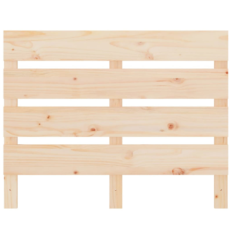 vidaXL tömör fenyőfa fejtámla 100 x 3 x 80 cm