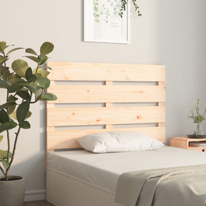 vidaXL tömör fenyőfa fejtámla 100 x 3 x 80 cm