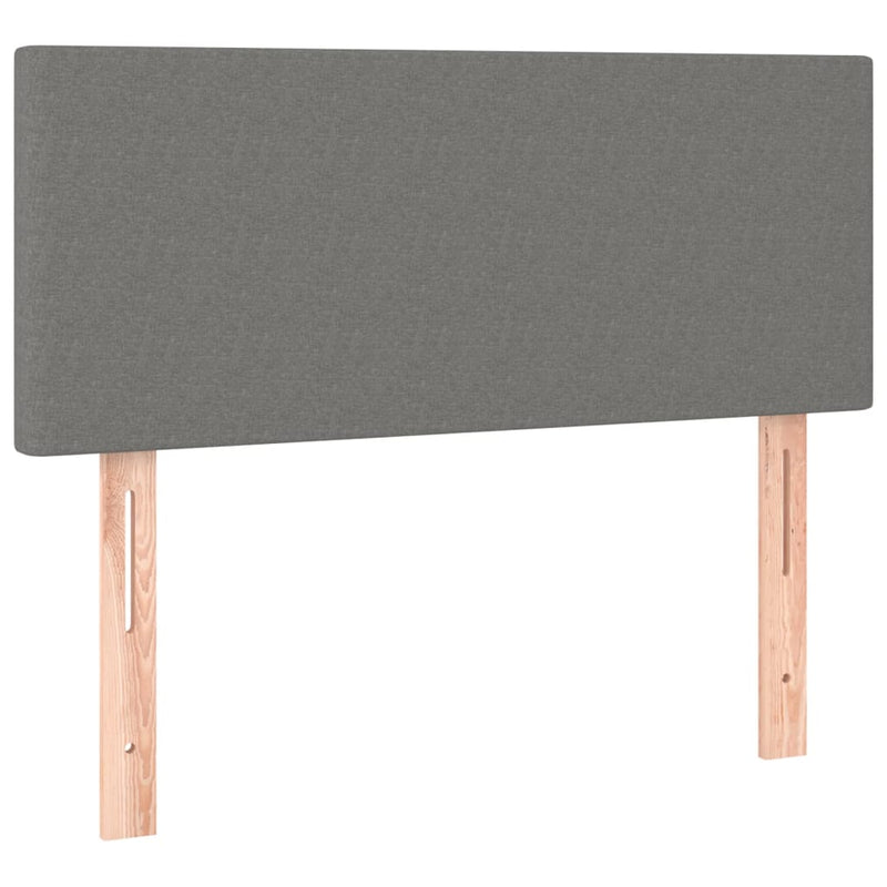 vidaXL sötétszürke szövet fejtámla 80 x 5 x 78/88 cm