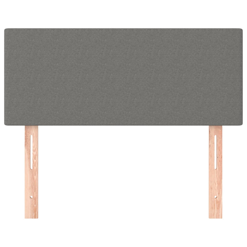 vidaXL sötétszürke szövet fejtámla 80 x 5 x 78/88 cm