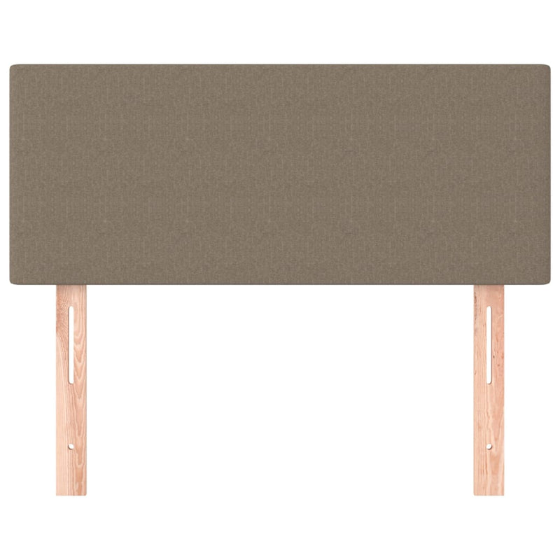 vidaXL tópszínű szövet fejtámla 80 x 5 x 78/88 cm