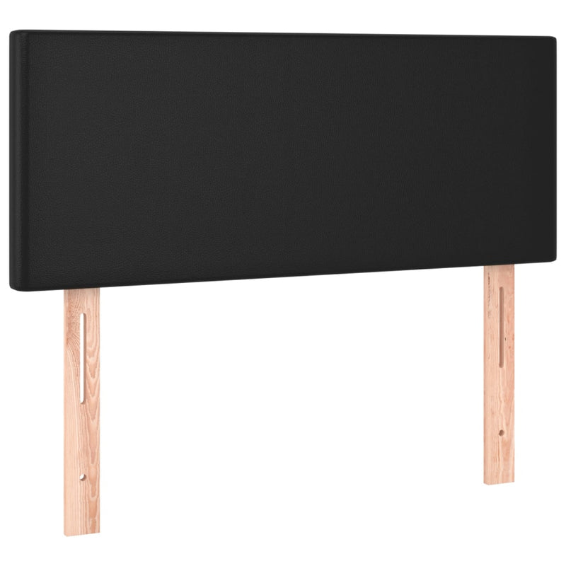 vidaXL fekete műbőr fejtámla 80 x 5 x 78/88 cm