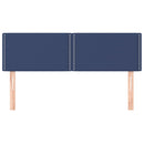 vidaXL 2 db kék szövet fejtámla 72 x 5 x 78/88 cm