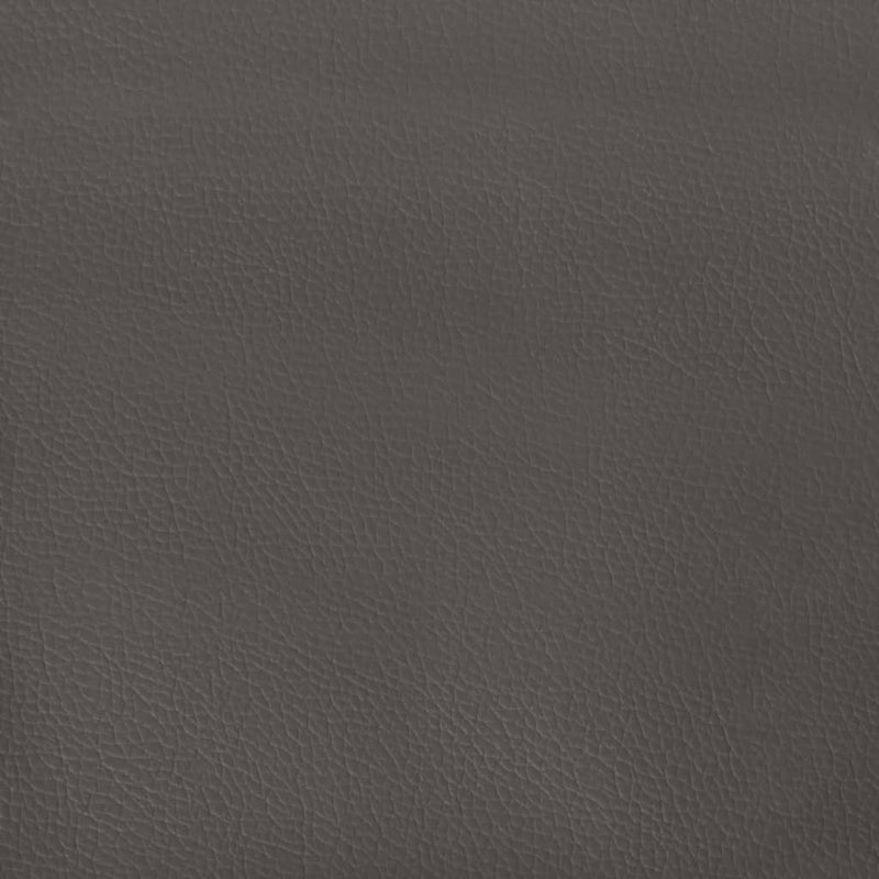 vidaXL 2 db szürke műbőr fejtámla 100x5x78/88 cm