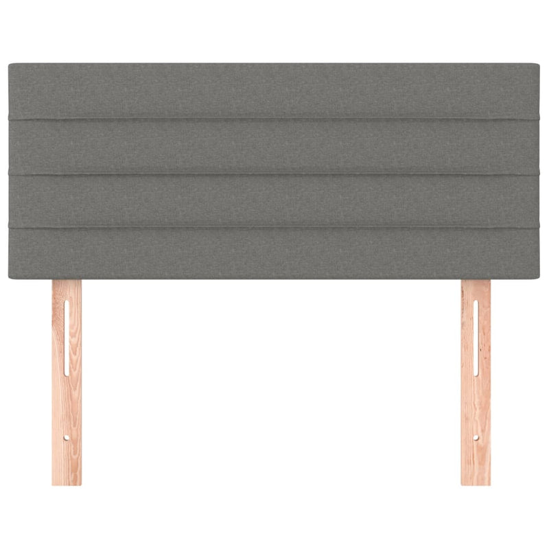 vidaXL sötétszürke szövet fejtámla 80 x 5 x 78/88 cm