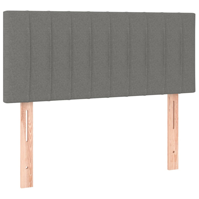 vidaXL sötétszürke szövet fejtámla 80 x 5 x 78/88 cm