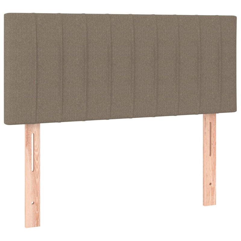 vidaXL tópszínű szövet fejtámla 100x5x78/88 cm