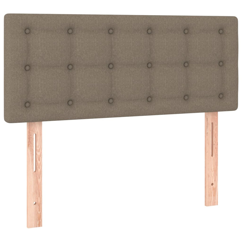 vidaXL tópszínű szövet fejtámla 80 x 5 x 78/88 cm