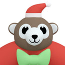 vidaXL felfújható karácsonyi boltív LED-ekkel 380 cm