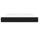 vidaXL fekete szövet zsebrugós ágymatrac 140x200x20 cm