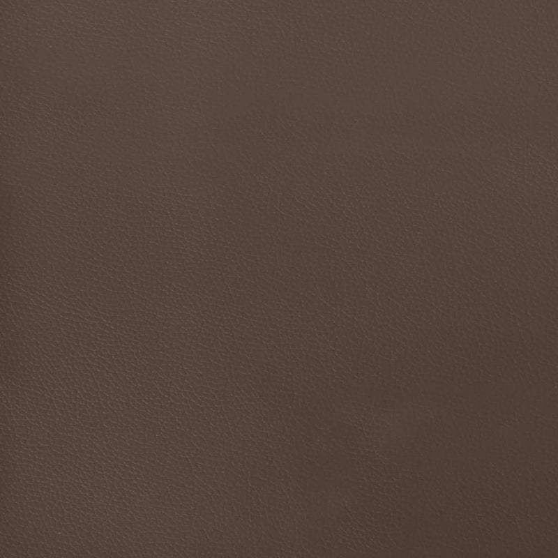 vidaXL barna műbőr ágykeret 200x200 cm