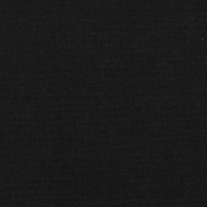 vidaXL fekete szövet ágykeret matrac nélkül 140x200 cm