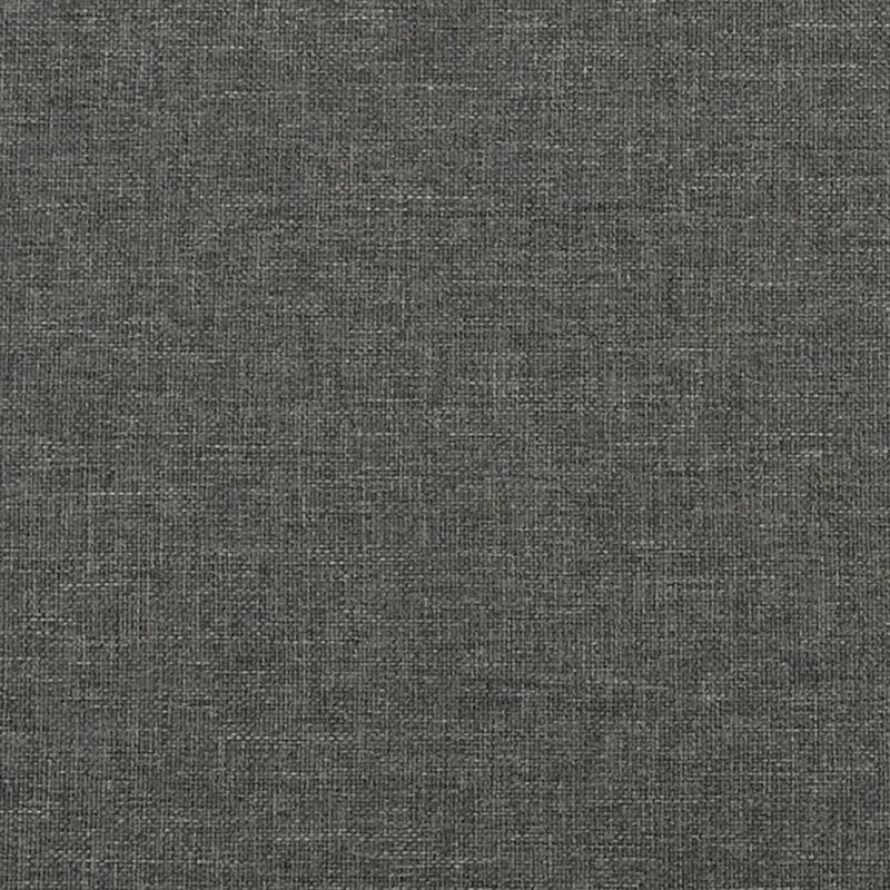 vidaXL sötétszürke szövet ágykeret matrac nélkül 140 x 190 cm