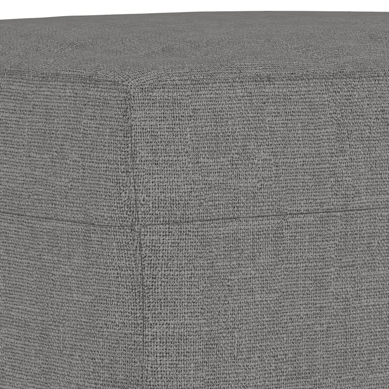 vidaXL sötétszürke szövet pad 100x35x41 cm