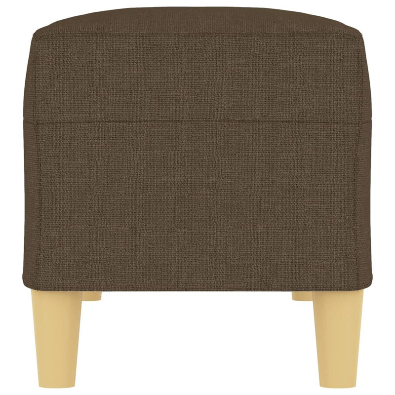 vidaXL barna szövet pad 100 x 35 x 41 cm