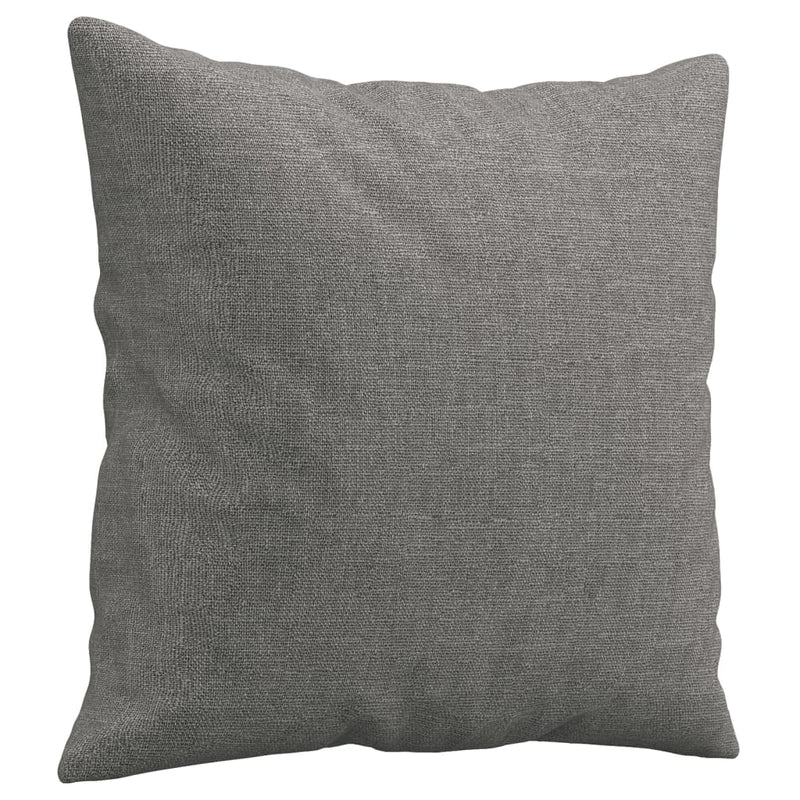 vidaXL 2 db sötétszürke szövet díszpárna 40 x 40 cm