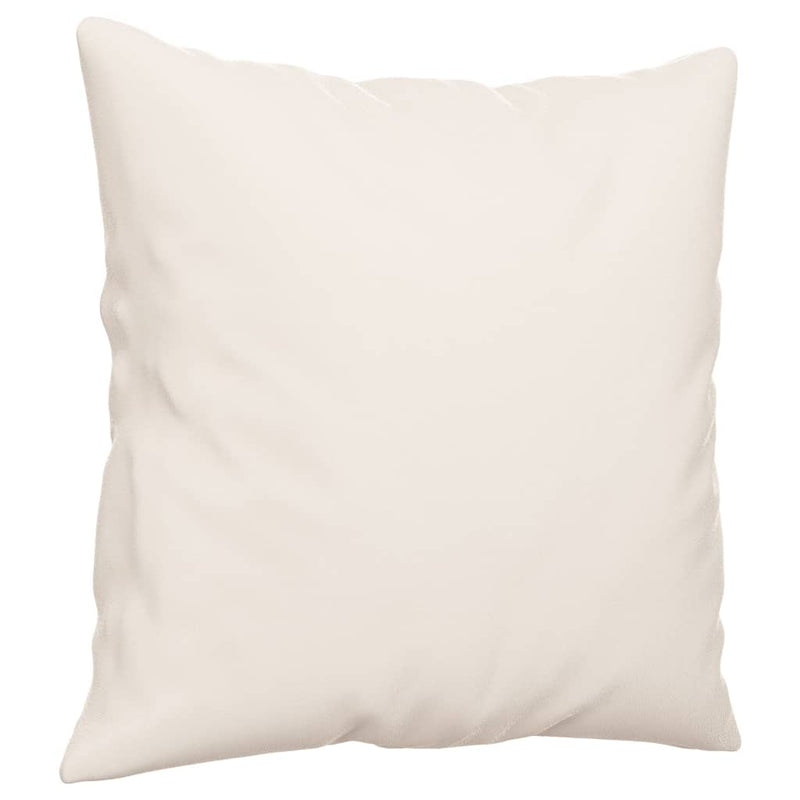 vidaXL 2 db bézs mikroszálas díszpárna 40 x 40 cm