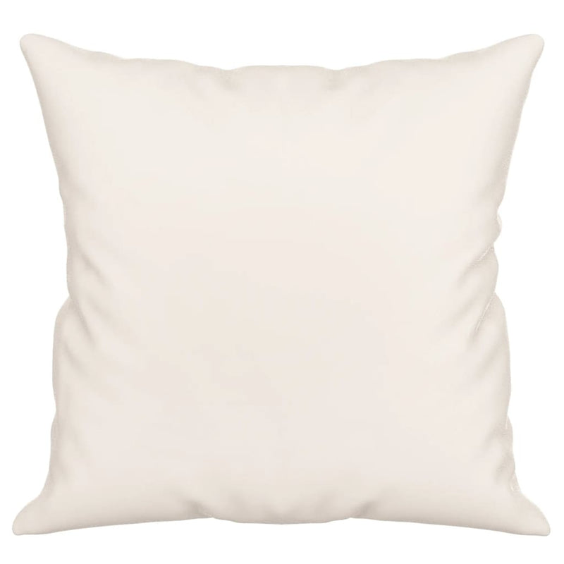 vidaXL 2 db bézs mikroszálas díszpárna 40 x 40 cm
