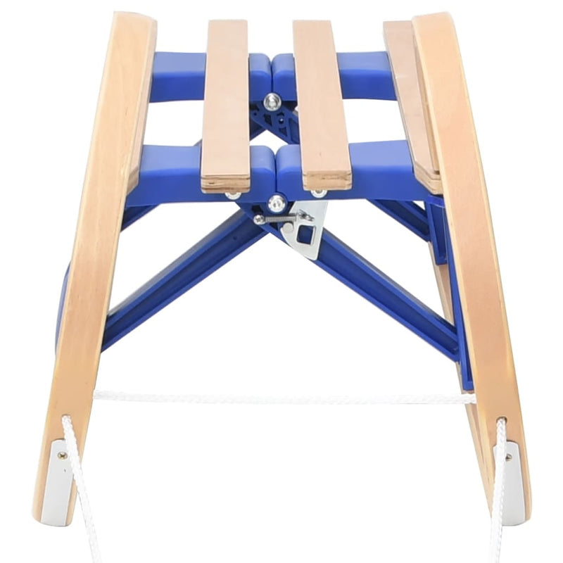 vidaXL összecsukható furnérlemez szánkó 110 cm