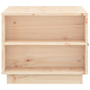 vidaXL tömör fenyőfa dohányzóasztal 100 x 50 x 41 cm