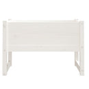 vidaXL fehér tömör fenyőfa növénytartó 78 x 40 x 52 cm