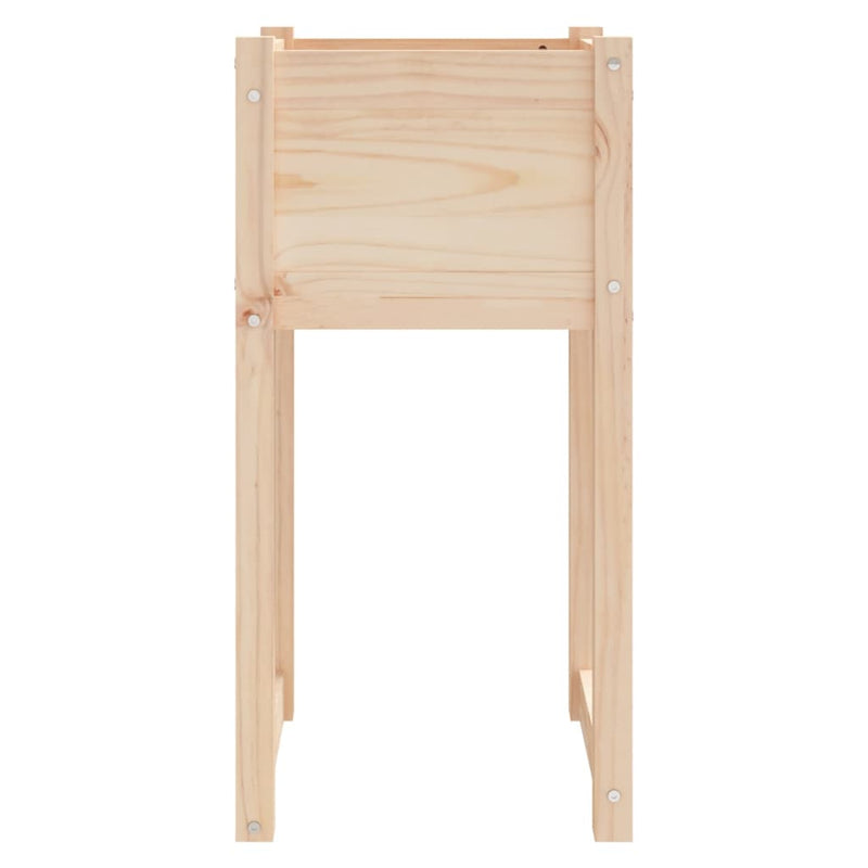 vidaXL 2 db tömör fenyőfa növénytartó 40x40x81 cm